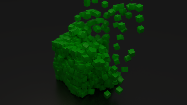 cube particles