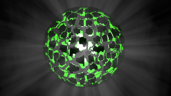 exploding sphere
