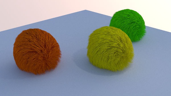 rolling hairy spheres