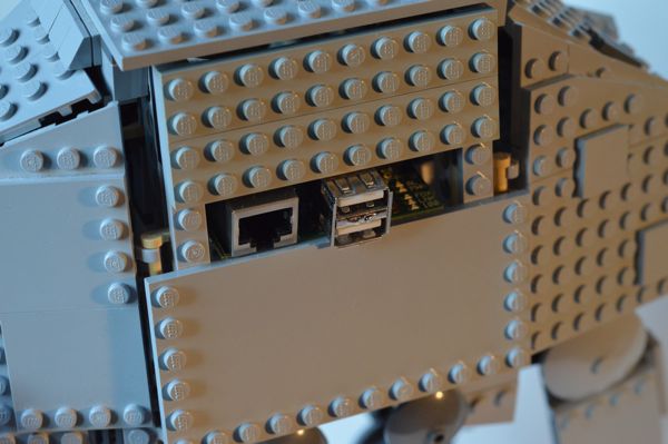 Raspberry PI ATAT-Lego case - details