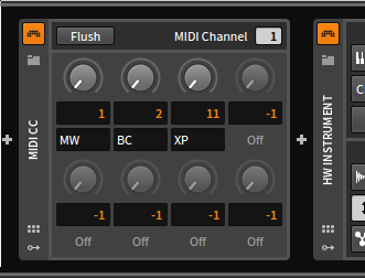 bitwig cc lfo modulation