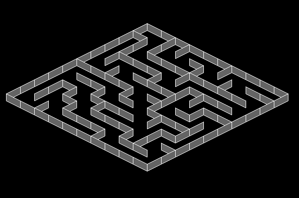 Isometric labyrinth