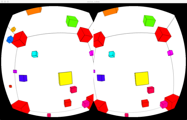 oculus rift cubes demo