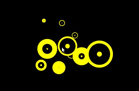 yellow circles