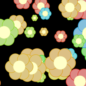 parallax flowers