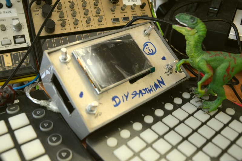 zynthian frontpanel prototype